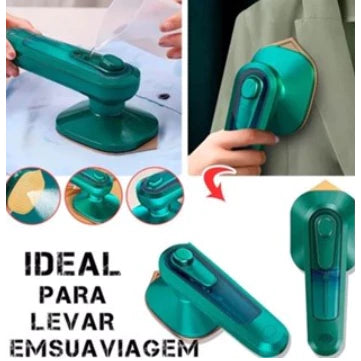 Mini Ferro de Passar Roupas a Vapor Portátil