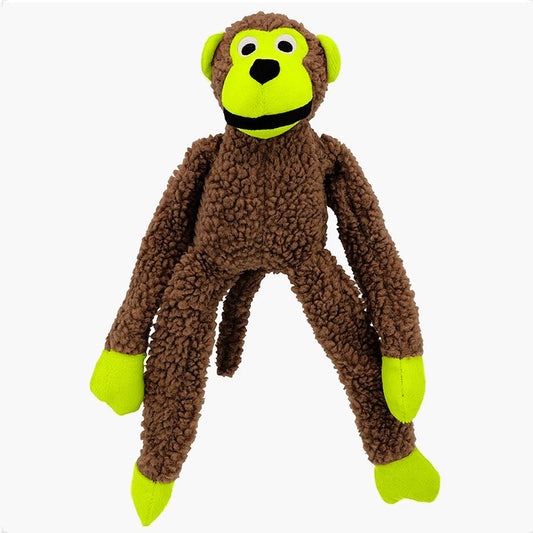 Brinquedo Pelúcia Macaco Apito Sonoro